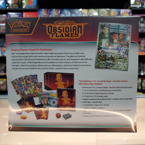 Hot Sale : Scarlet & Violet: Obsidian Flames - Elite Trainer Box