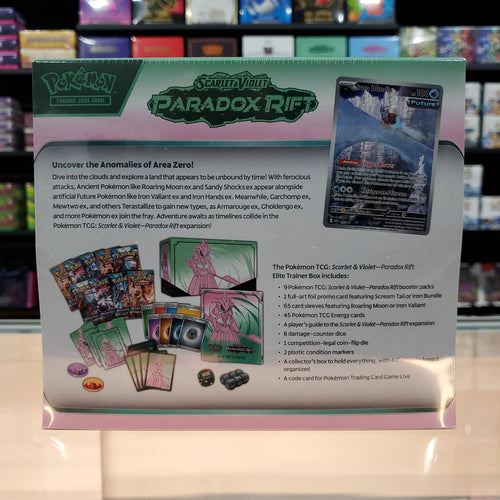 Hot Sale : Scarlet & Violet: Paradox Rift - Elite Trainer Box (Iron Valiant)