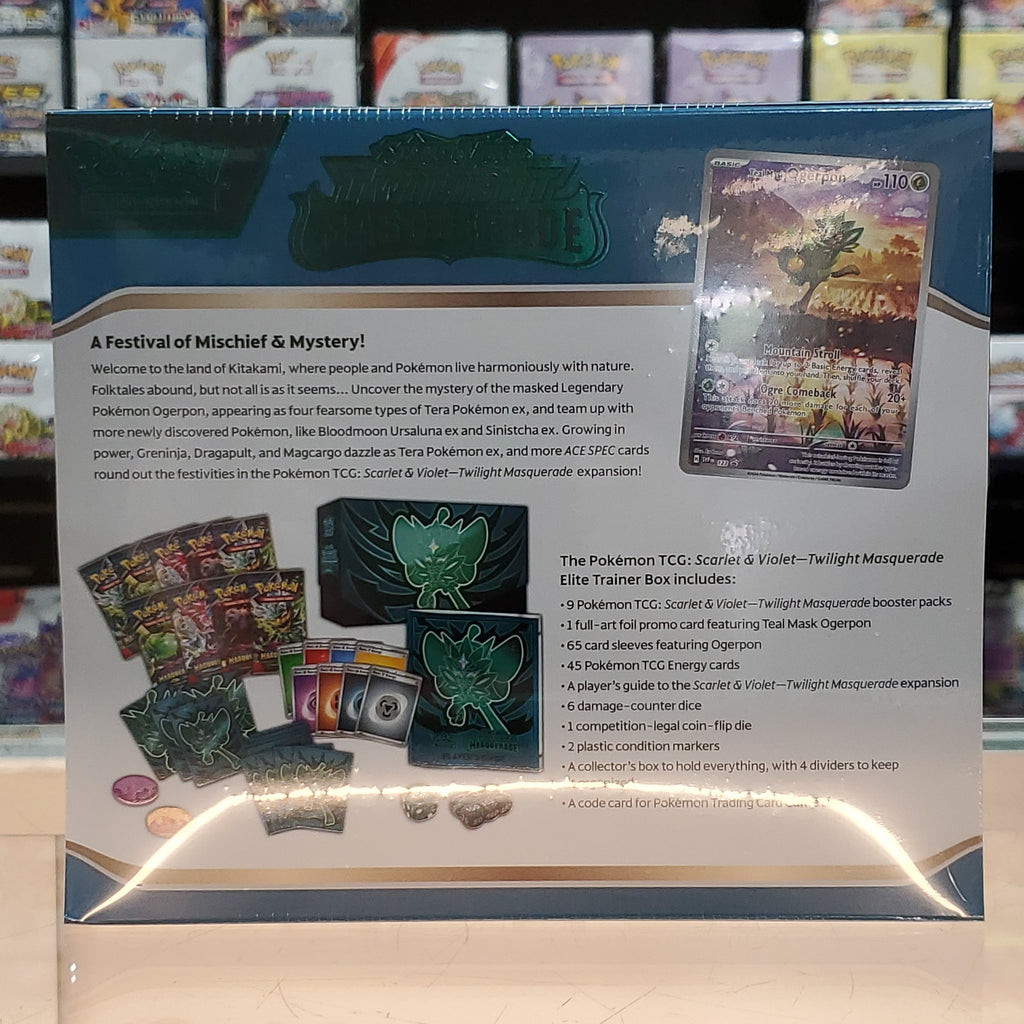 Hot Sale : Scarlet & Violet: Twilight Masquerade - Elite Trainer Box