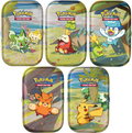 Pokemon TCG - Scarlet & Violet - Base Set - Paldea Friends - Set of 5 Mini Tins