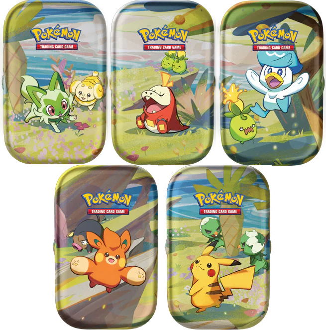 Pokemon TCG - Scarlet & Violet - Base Set - Paldea Friends Mini Tin