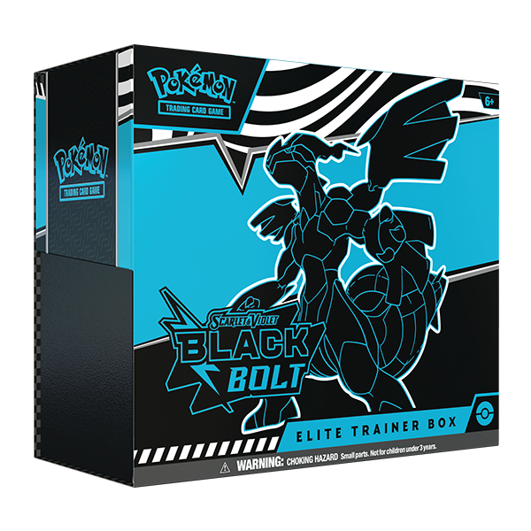 Pokemon TCG - Scarlet & Violet - Black Bolt - Elite Trainer Box (ETB) - Zekrom