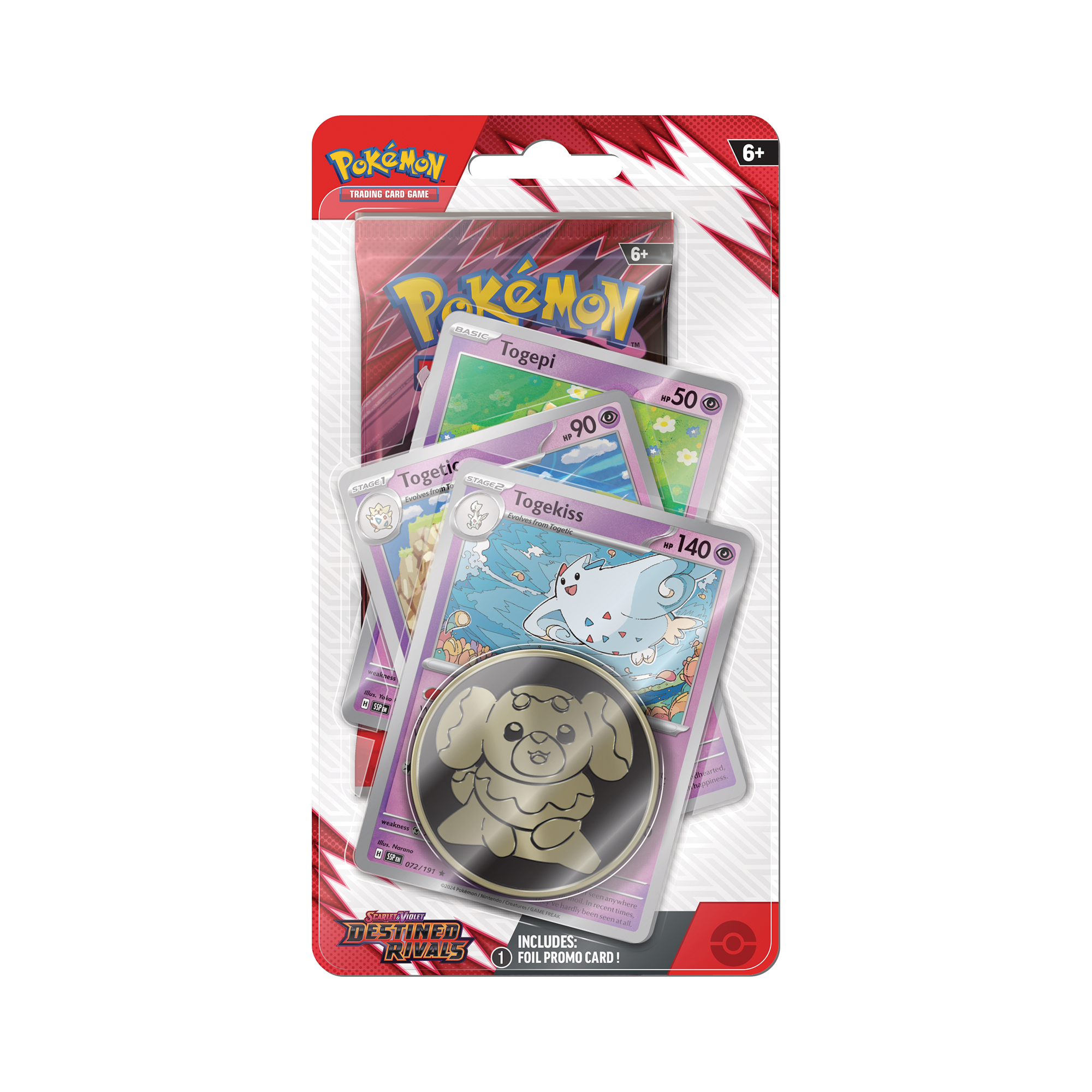 Pokemon TCG - Scarlet & Violet - Destined Rivals - Premium Checklane Blister