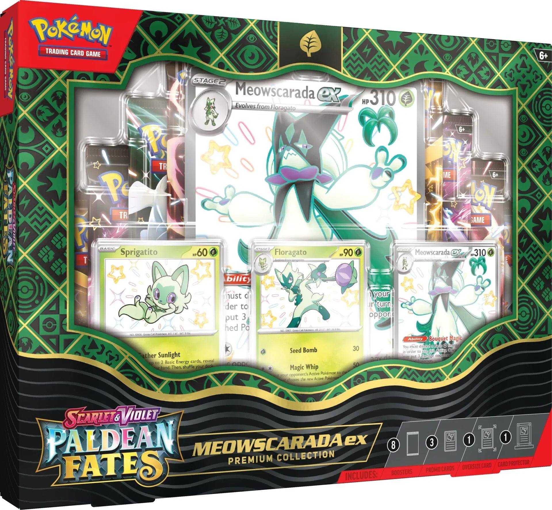 Pokemon TCG - Scarlet & Violet - Paldean Fates - Premium Collection - Meowscarada ex