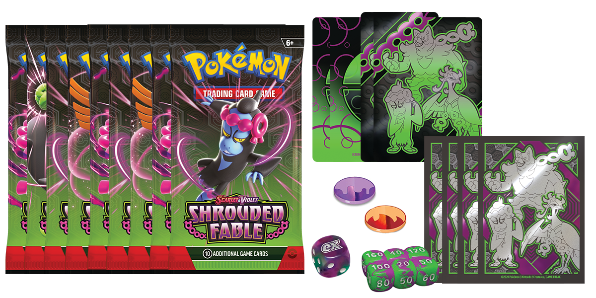 Pokemon TCG - Scarlet & Violet - Shrouded Fable - Elite Trainer Box (ETB)