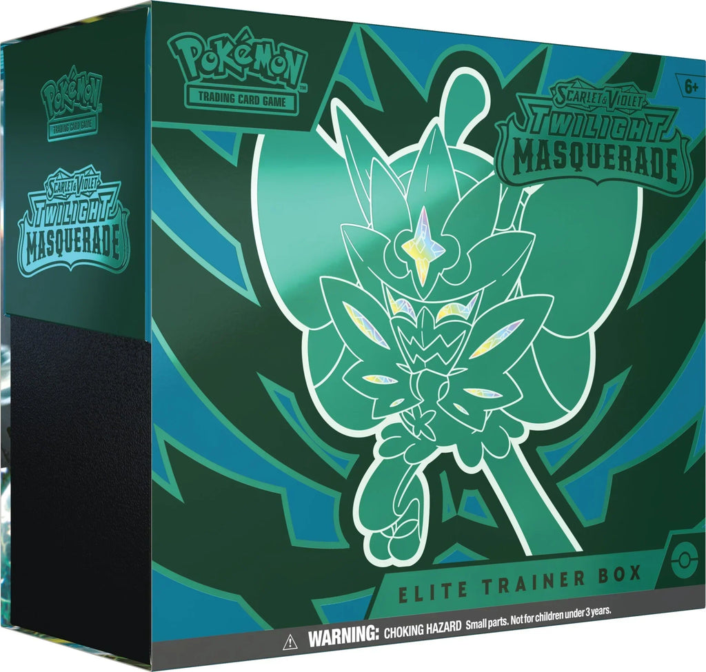 Pokemon TCG - Scarlet & Violet - Twilight Masquerade - Elite Trainer Box (ETB)